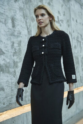 2202N-CHAQUETA TWEED NEGRO LAZOS ZOE (2)