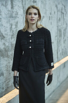 2202N-CHAQUETA TWEED NEGRO LAZOS ZOE (4)